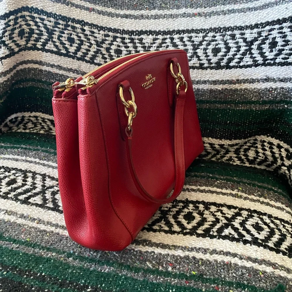 Coach XGrain Mini Christie Carryall - Picture 2 of 11